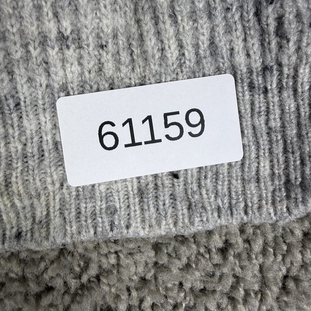 Kuhl Sweater Mens L Gray Henley Waffle-Knit Shoulder Patch Pullover Long Sleeve - Picture 10 of 10